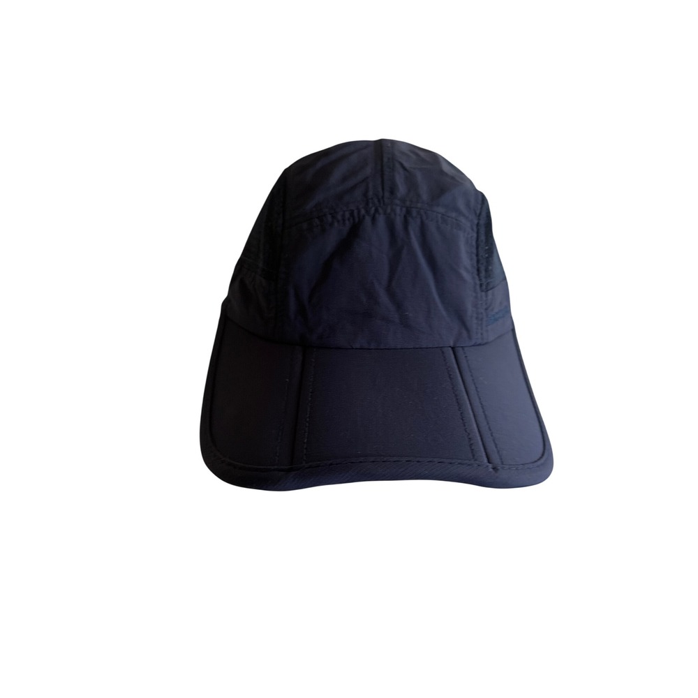 Gadiemkensd Running Hat Navy Blue Foldable Brim Mesh Performance Cap A1-M38-H72